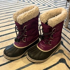 Sorel kids snow boots